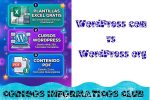 WordPress com vs WordPress org